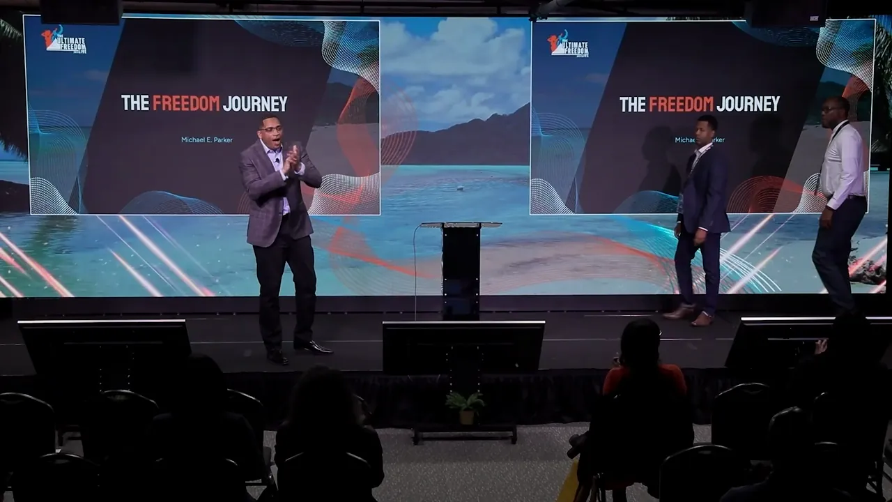 Moments from past Ultimate Freedom LIVE events